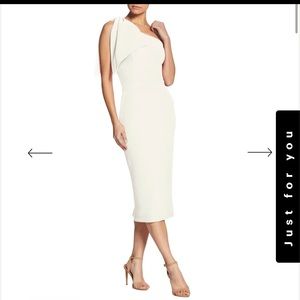 Dress the Population Tiffany Dress in White